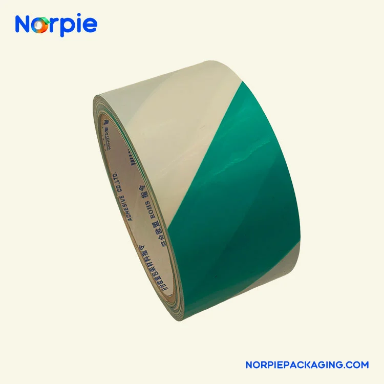 பச்சை மற்றும் வெள்ளை எச்சரிக்கை நாடா